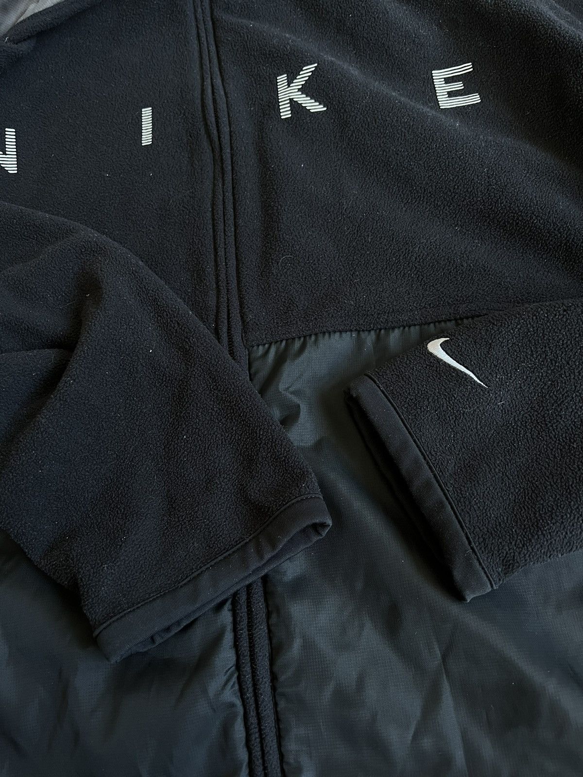 Nike × Vintage Vintage Nike shox Zip Fleece Sweatshirt like Nike Tn Size US XL / EU 56 / 4 - 9 Thumbnail