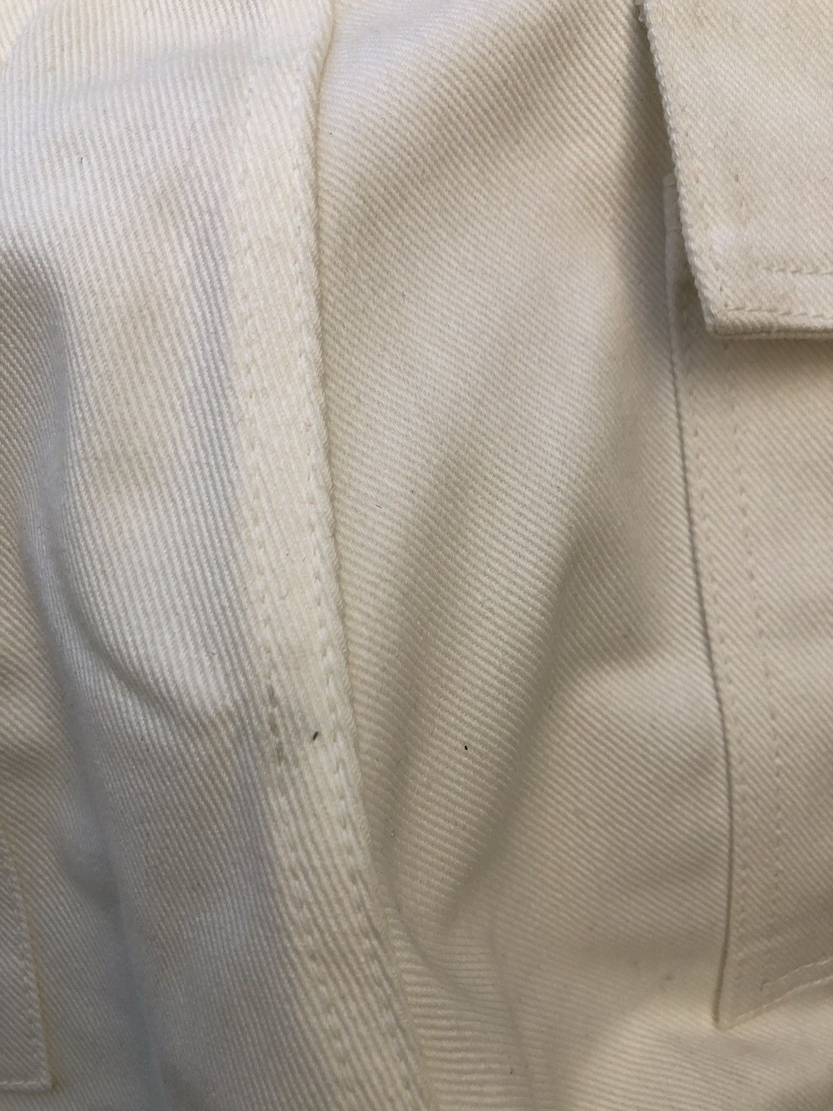 Bape NWT Vintage 2003 A Bathing Ape White Denim Bush Pant Jeans Size US 31 - 13 Thumbnail