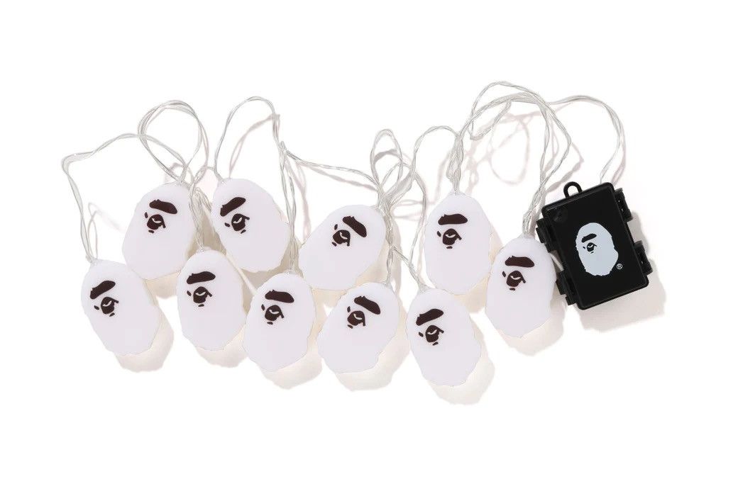 image of Bape Head Led Garland Light, Men's