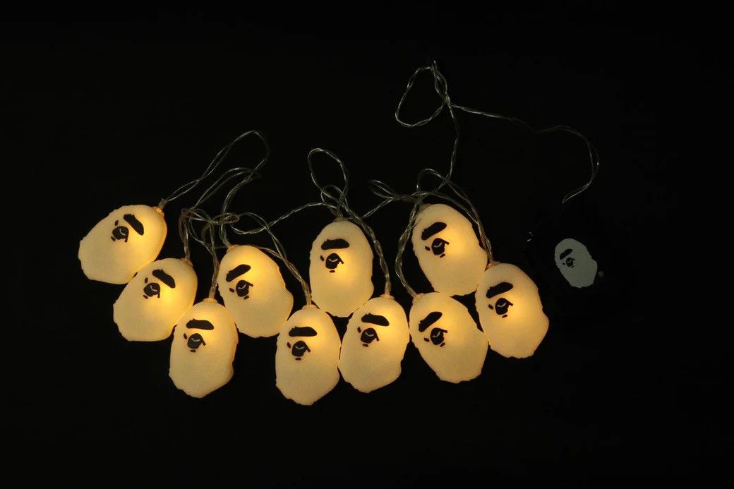 Bape Bape Head LED Garland Light Size ONE SIZE - 2 Thumbnail