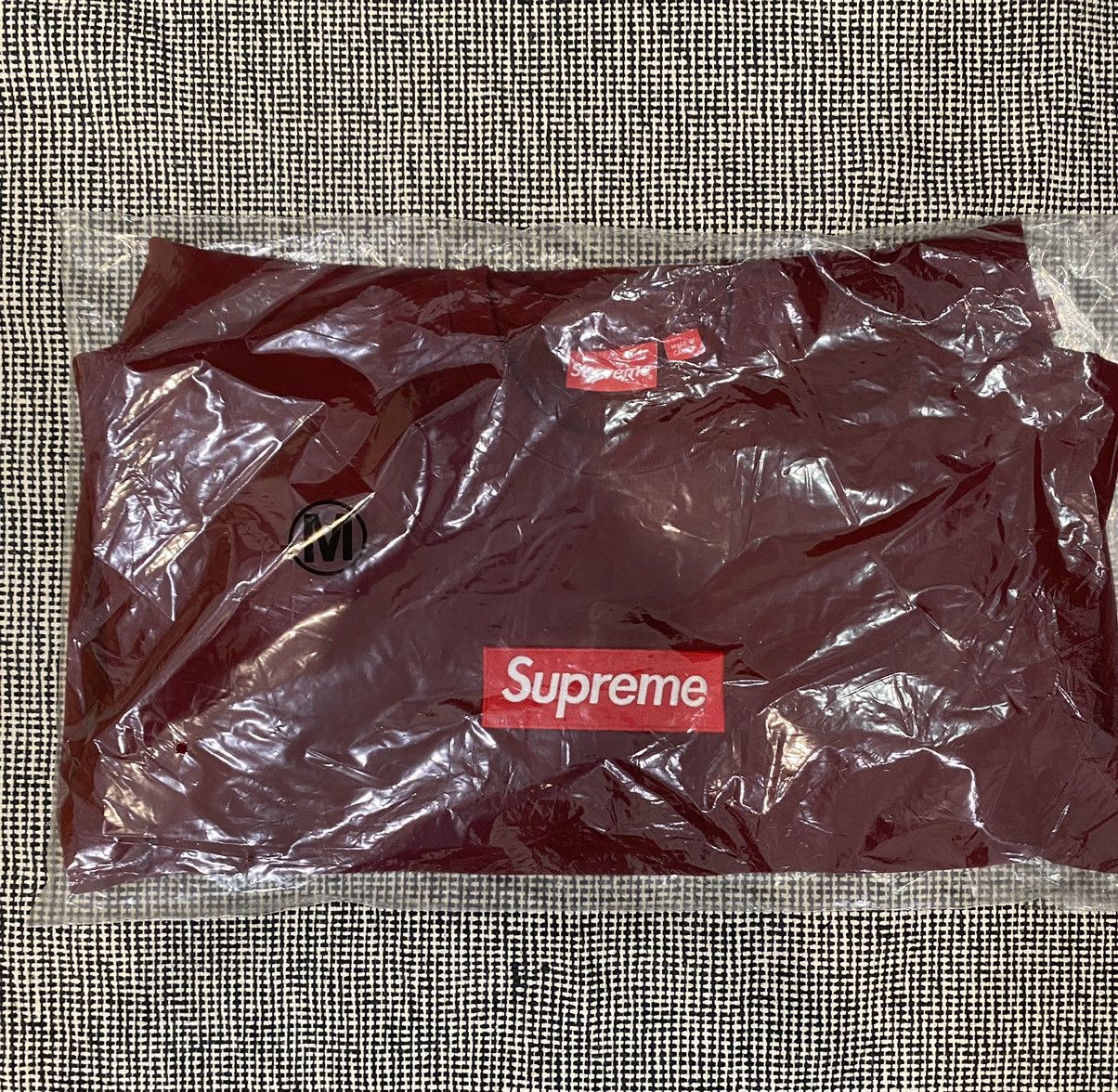 Supreme Supreme Box Logo Crewneck Cardinal Size US M / EU 48-50 / 2 - 2 Thumbnail