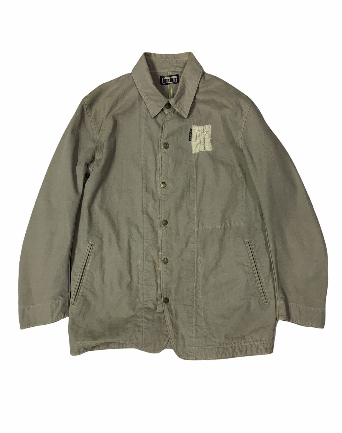 Blue Blue Japan 🔥BLUE BLUE CHORE JACKETS WORKWEAR STYLE Size US M / EU 48-50 / 2 - 1 Thumbnail