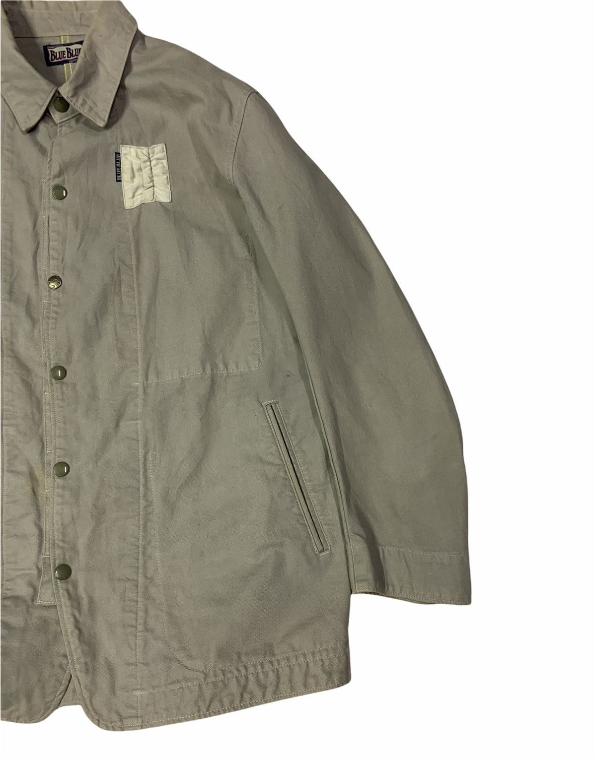 Blue Blue Japan 🔥BLUE BLUE CHORE JACKETS WORKWEAR STYLE Size US M / EU 48-50 / 2 - 3 Thumbnail