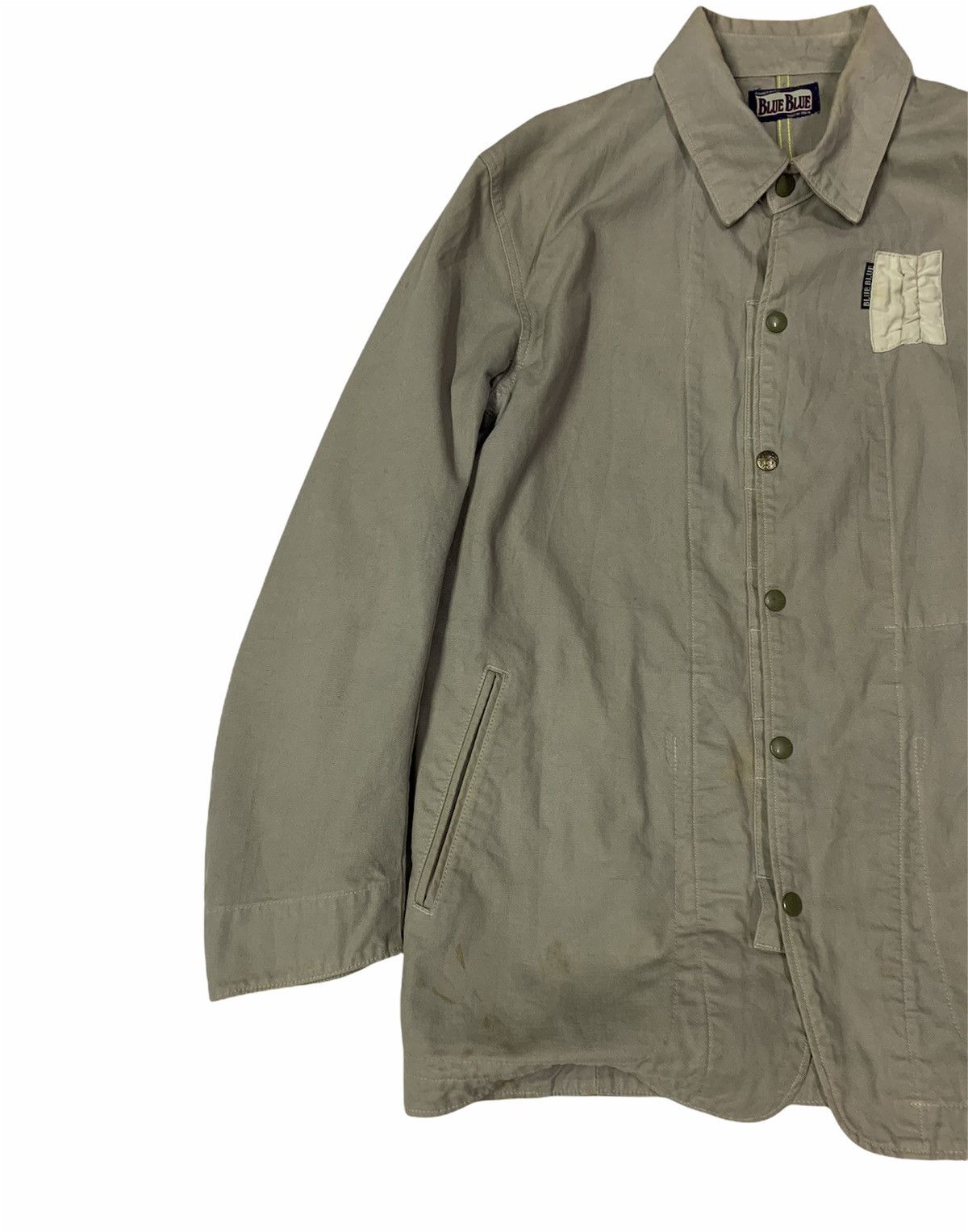 Blue Blue Japan 🔥BLUE BLUE CHORE JACKETS WORKWEAR STYLE Size US M / EU 48-50 / 2 - 2 Thumbnail
