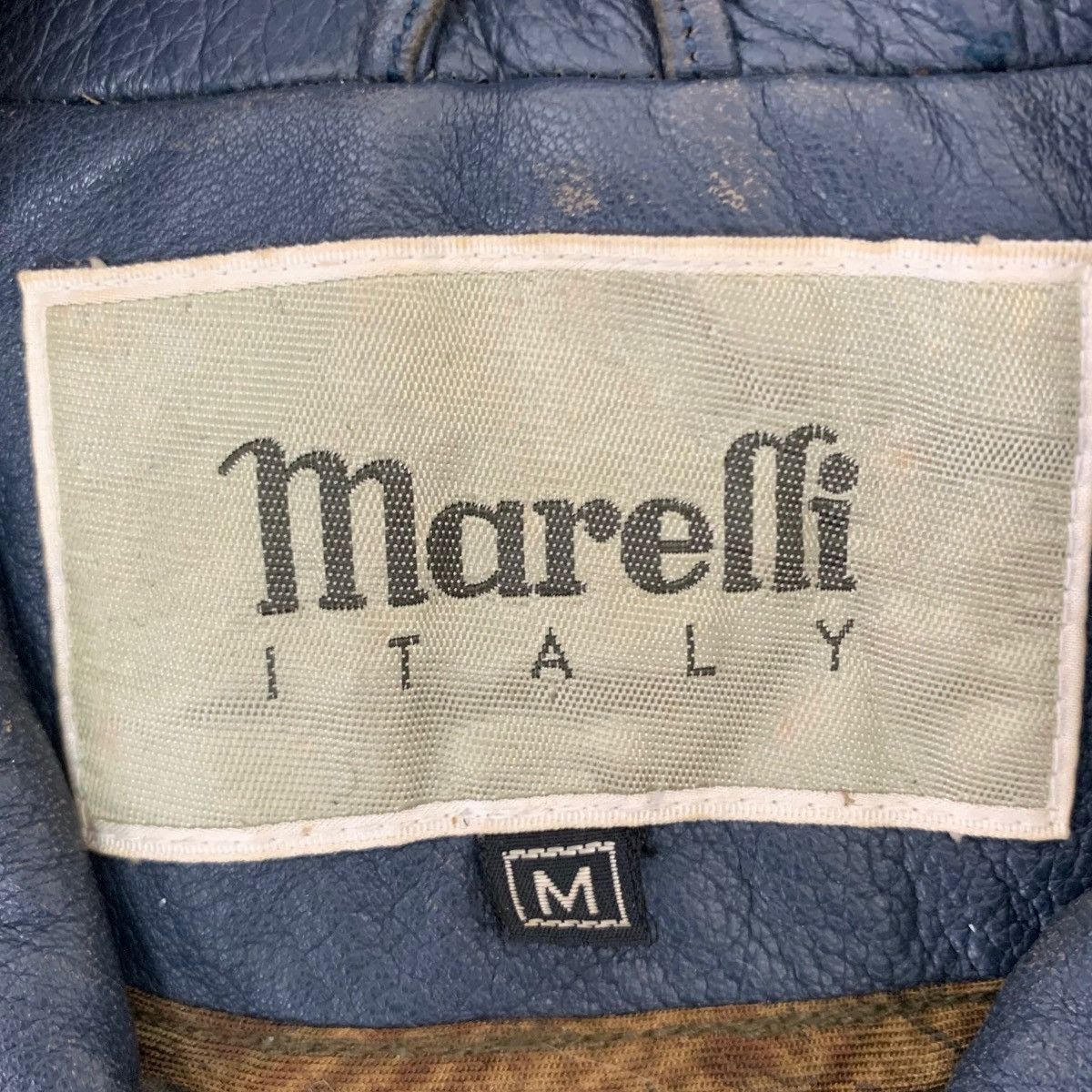 Vintage Vintage Marelli Italy Leather Button Jacket Size US M / EU 48-50 / 2 - 6 Thumbnail