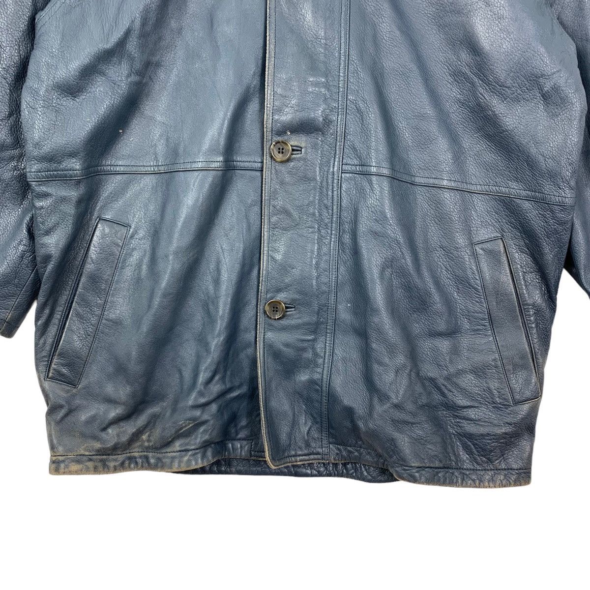 Vintage Vintage Marelli Italy Leather Button Jacket Size US M / EU 48-50 / 2 - 4 Thumbnail