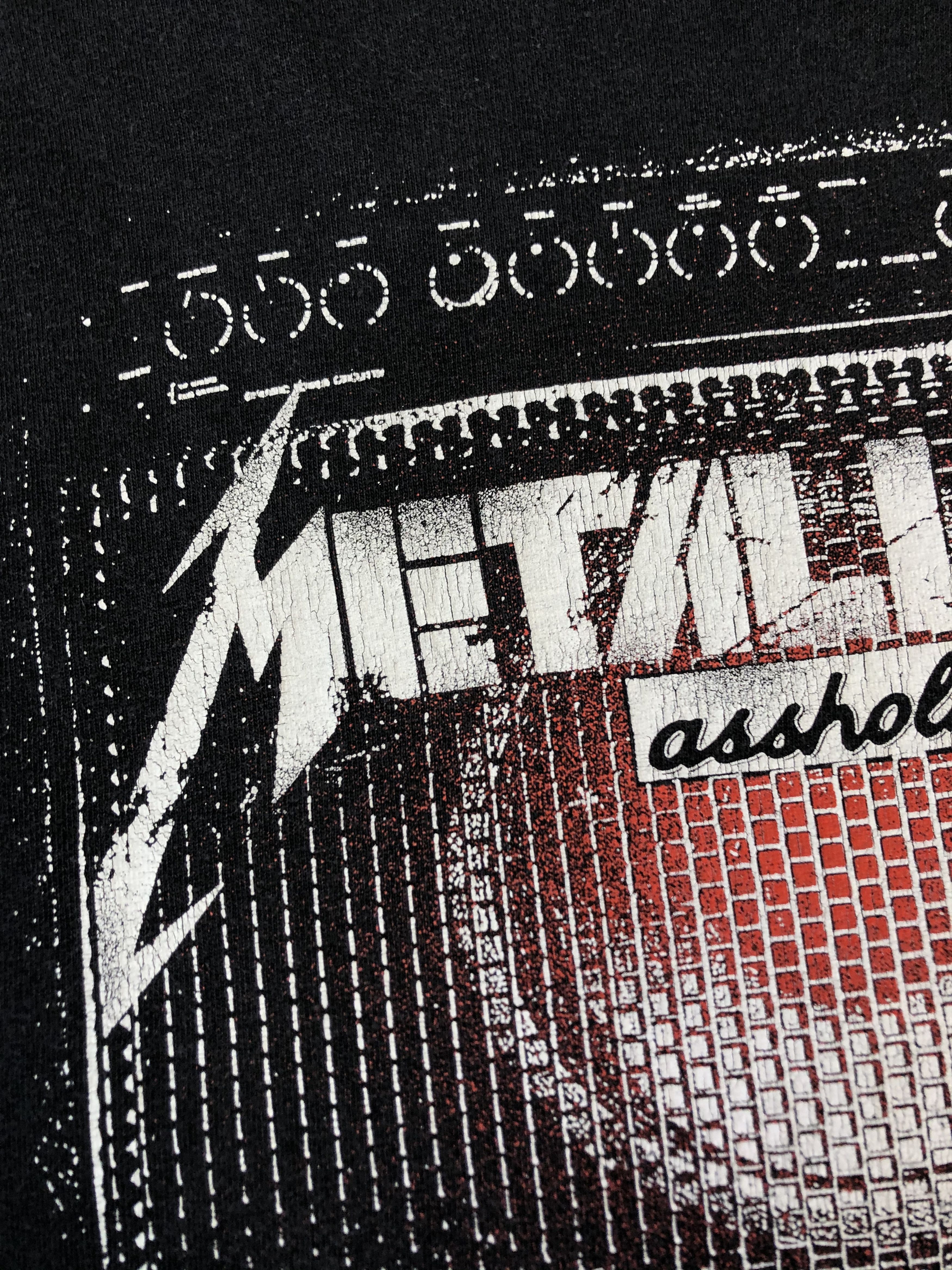 Band Tees × Metallica × Vintage Vintage Metallica 2007 Asshole Tee Shirt Rare Y2K Hype Size US XL / EU 56 / 4 - 4 Thumbnail