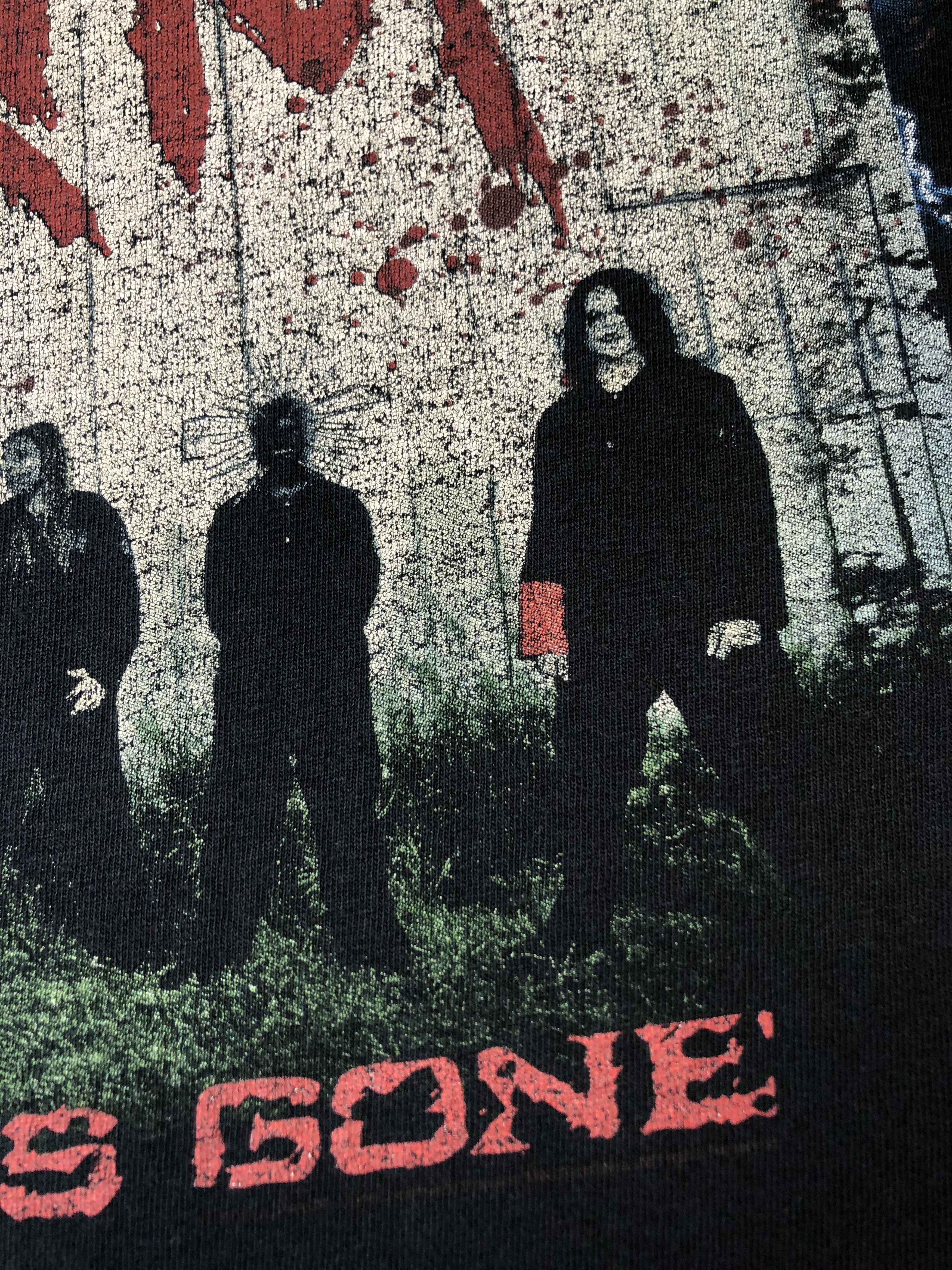 Band Tees × Slipknot × Vintage Vintage 2008 Slipknot All Hope Is Gone Rare Tee Shirt Y2K Size US M / EU 48-50 / 2 - 7 Thumbnail