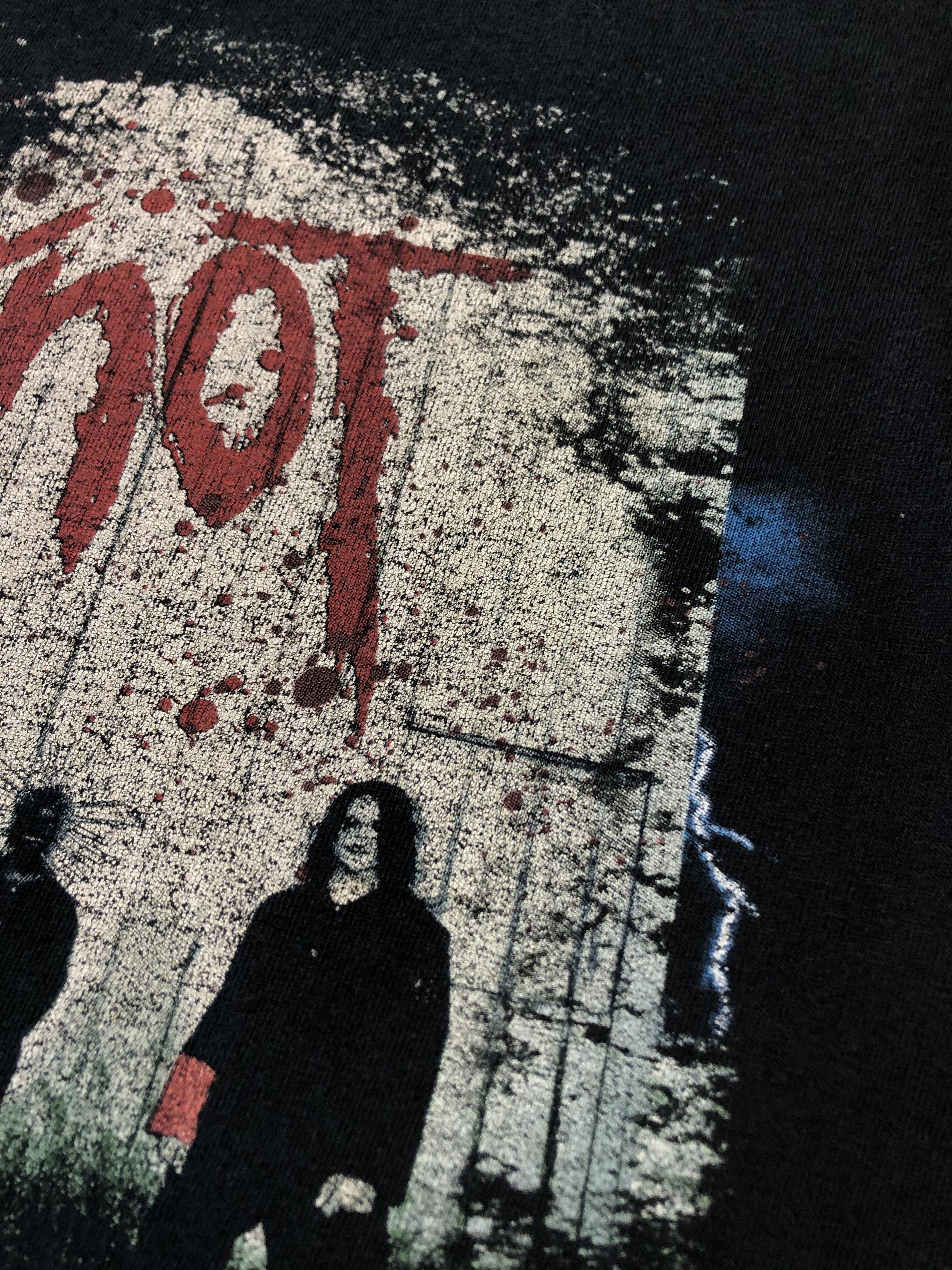Band Tees × Slipknot × Vintage Vintage 2008 Slipknot All Hope Is Gone Rare Tee Shirt Y2K Size US M / EU 48-50 / 2 - 10 Thumbnail