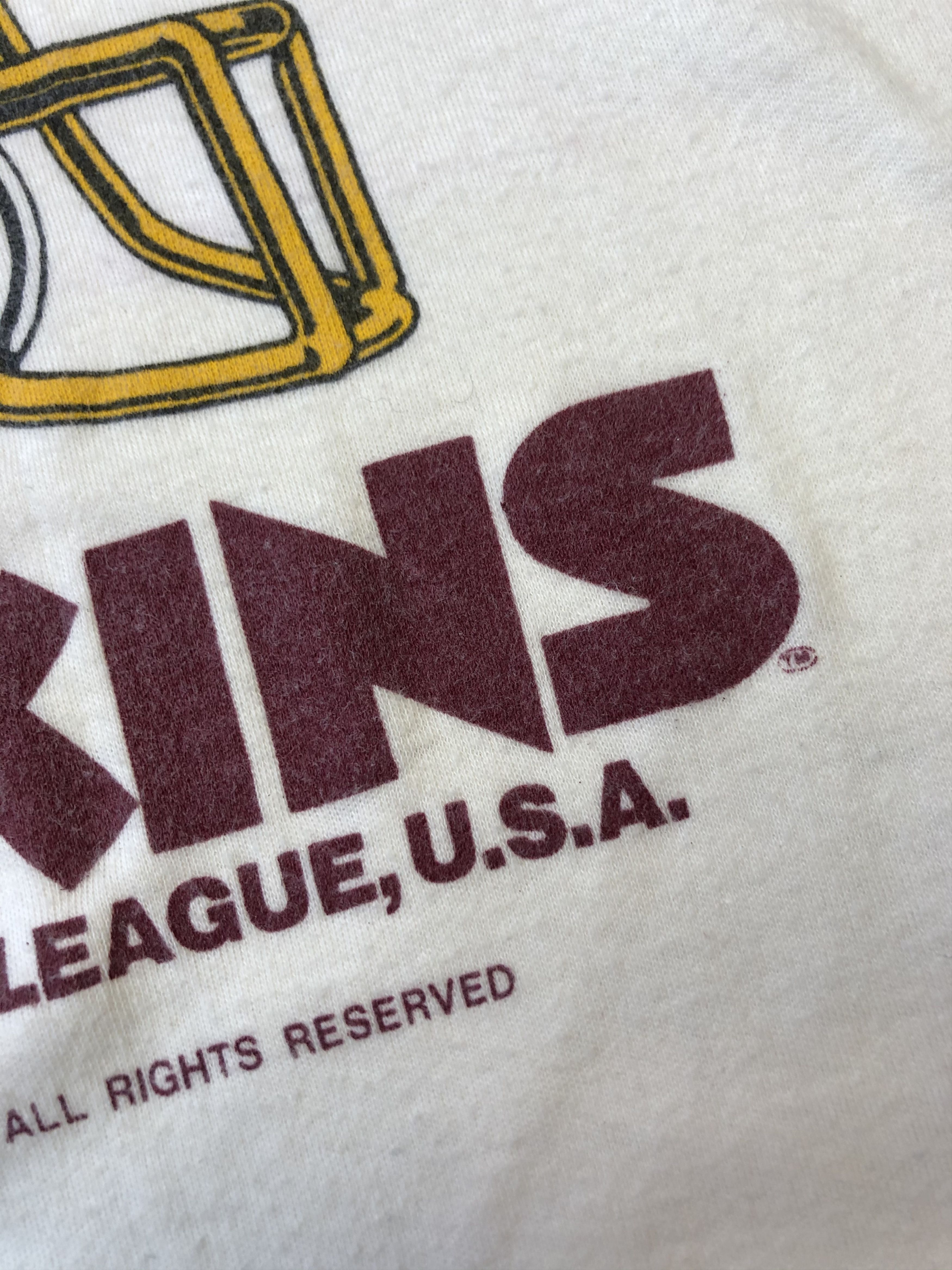 NFL × Vintage Vintage 1982 Washington Redskins Tee Rare Jersey Y2K Hype Size US M / EU 48-50 / 2 - 6 Thumbnail