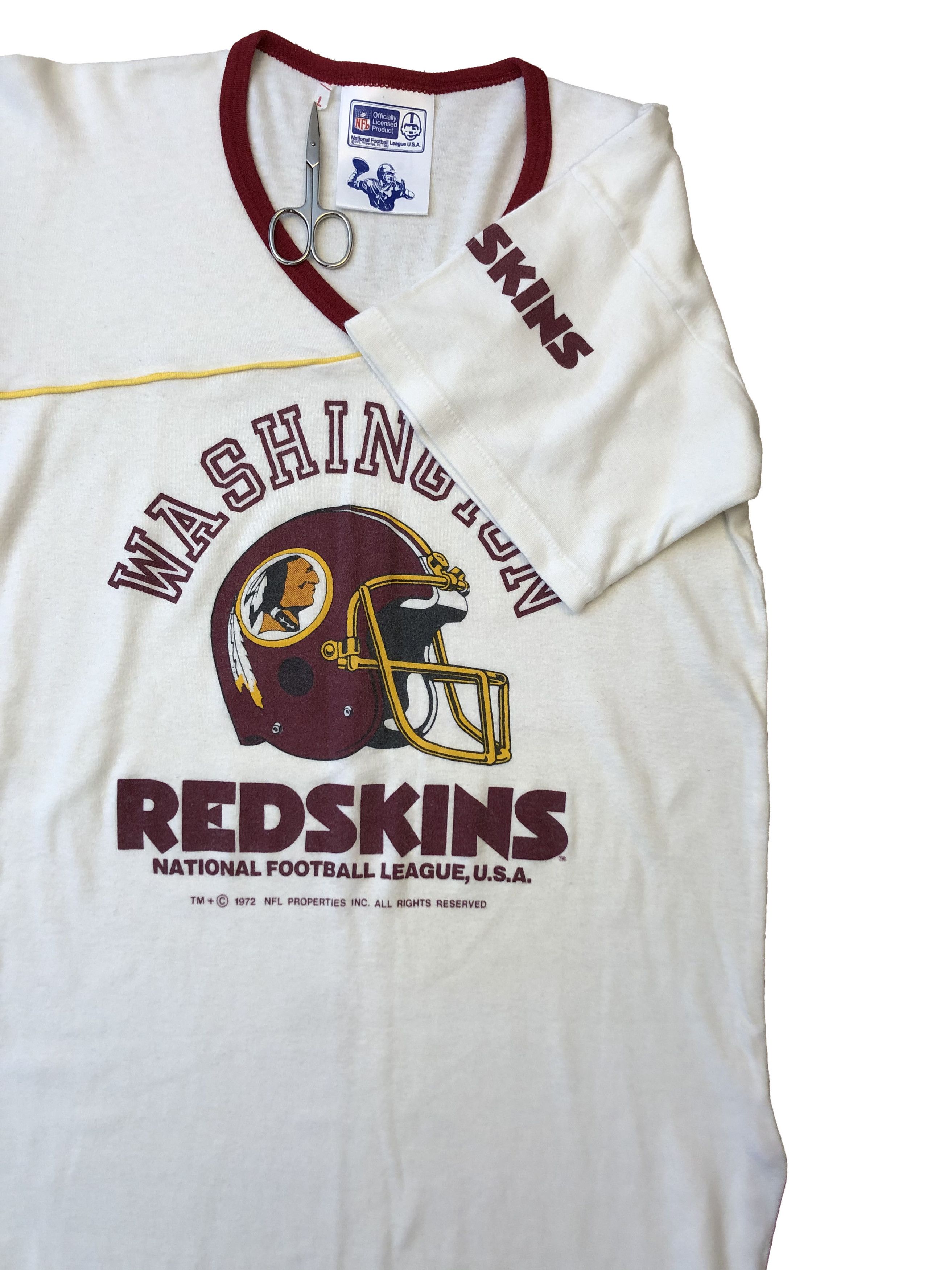 NFL × Vintage Vintage 1982 Washington Redskins Tee Rare Jersey Y2K Hype Size US M / EU 48-50 / 2 - 2 Thumbnail
