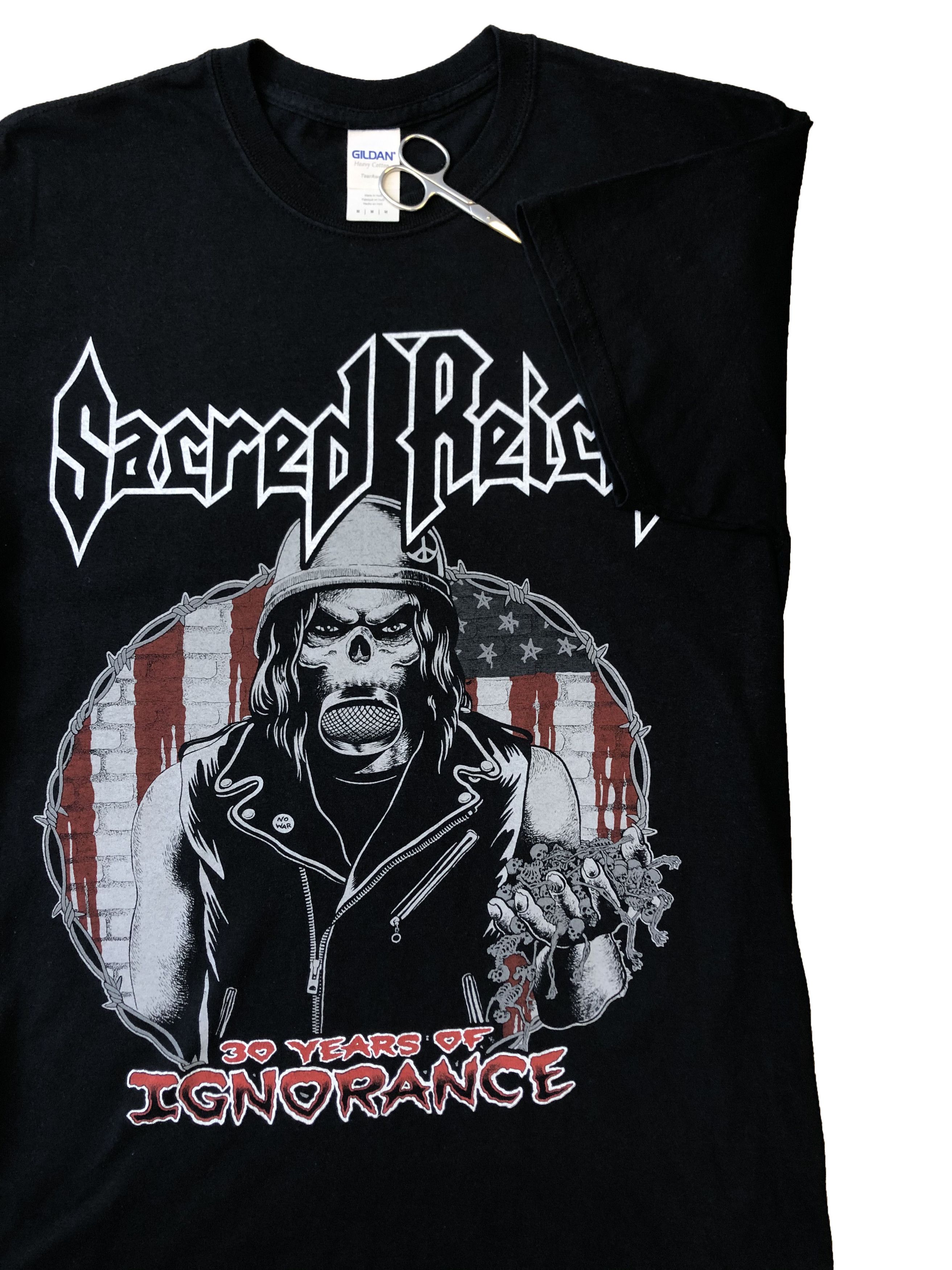 Band Tees Sacret Reich Tour Tee Metal Ignorance 30 Years Shirt Y2K Size US M / EU 48-50 / 2 - 2 Thumbnail