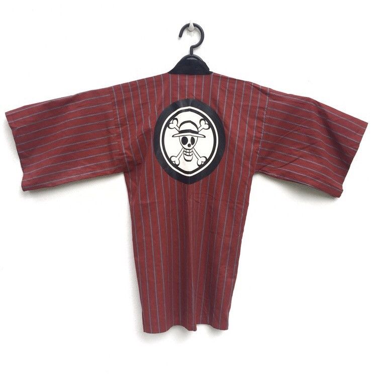 One Piece Vintage One Piece Kimono Luffy Flag Stripe Size US M / EU 48-50 / 2 - 4 Thumbnail