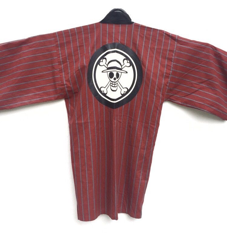 One Piece Vintage One Piece Kimono Luffy Flag Stripe Size US M / EU 48-50 / 2 - 1 Thumbnail