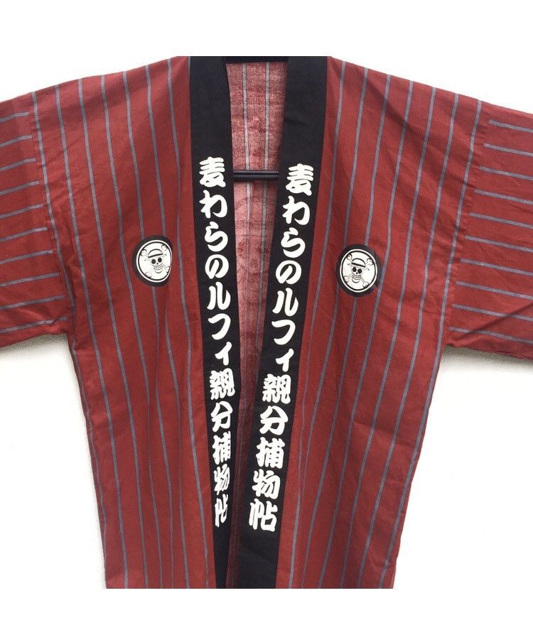 One Piece Vintage One Piece Kimono Luffy Flag Stripe Size US M / EU 48-50 / 2 - 5 Thumbnail