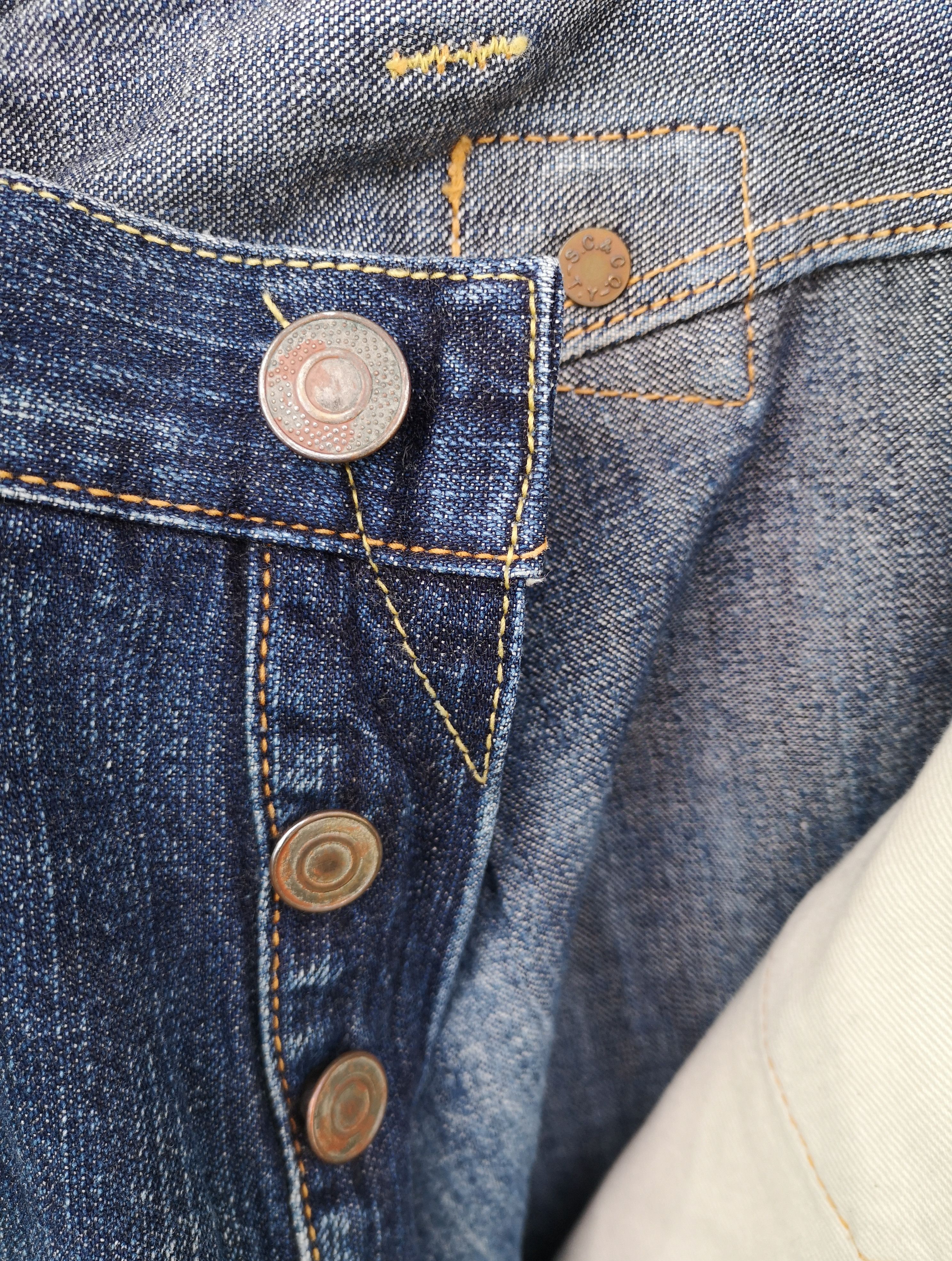 Sugar Cane × Toyo Enterprises Vintage Distressed Sugar Cane Nation-Alls single Pocket Size US 30 / EU 46 - 6 Thumbnail
