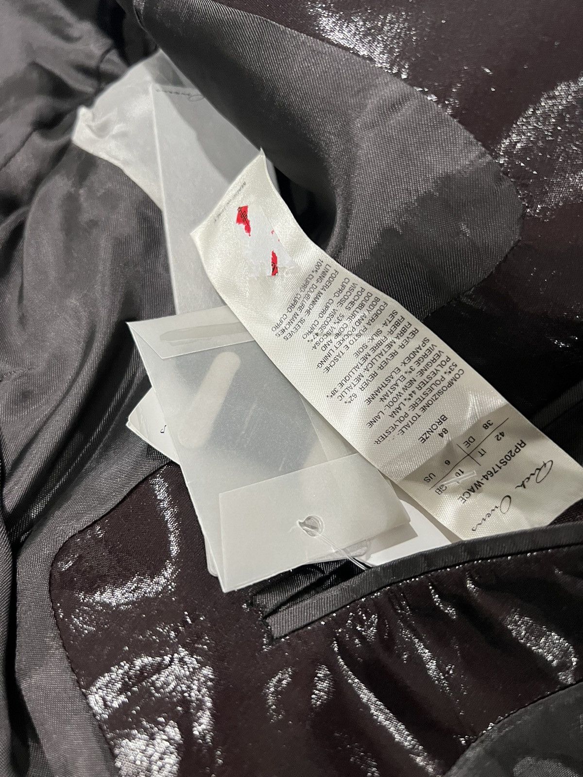 Rick Owens Rick Owens blazer. 42/M. $2500 Size M / US 6-8 / IT 42-44 - 3 Thumbnail