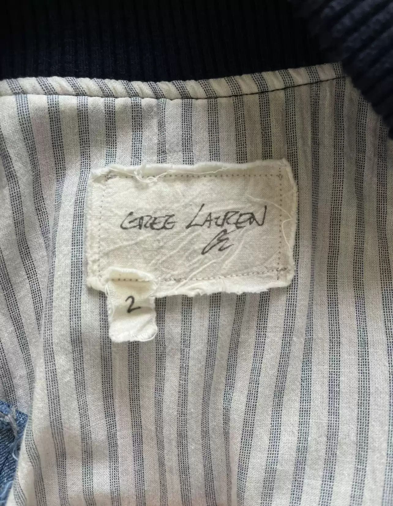 Greg Lauren Greg Lauren Bomber Jacket Size 2 Size US M / EU 48-50 / 2 - 3 Thumbnail