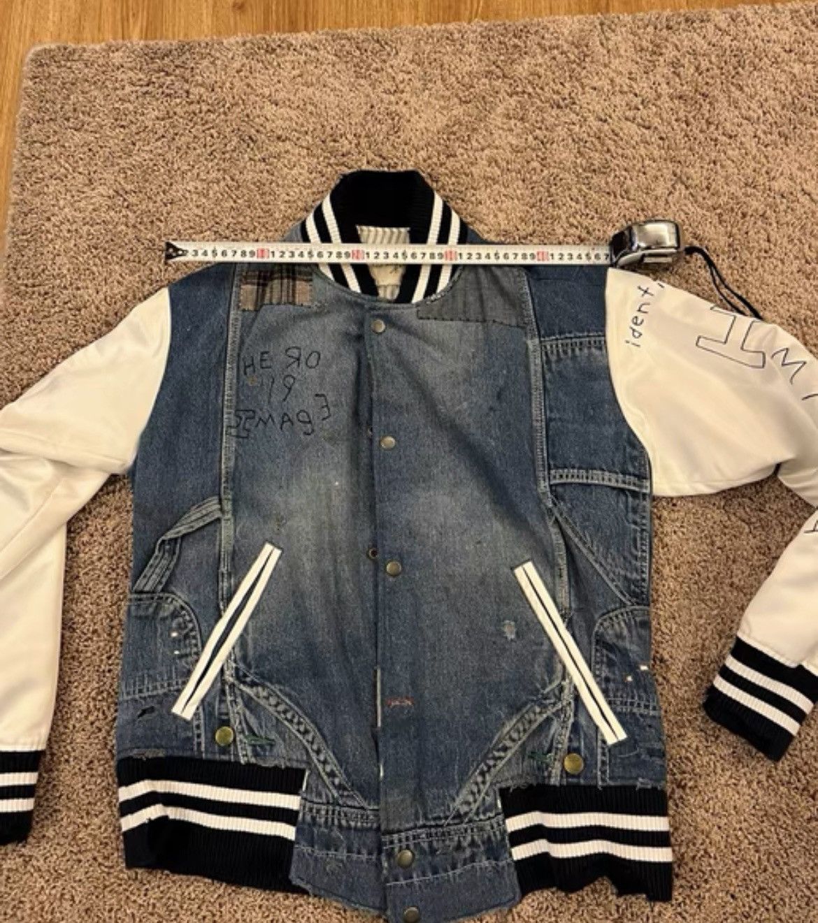 Greg Lauren Greg Lauren Bomber Jacket Size 2 Size US M / EU 48-50 / 2 - 7 Thumbnail