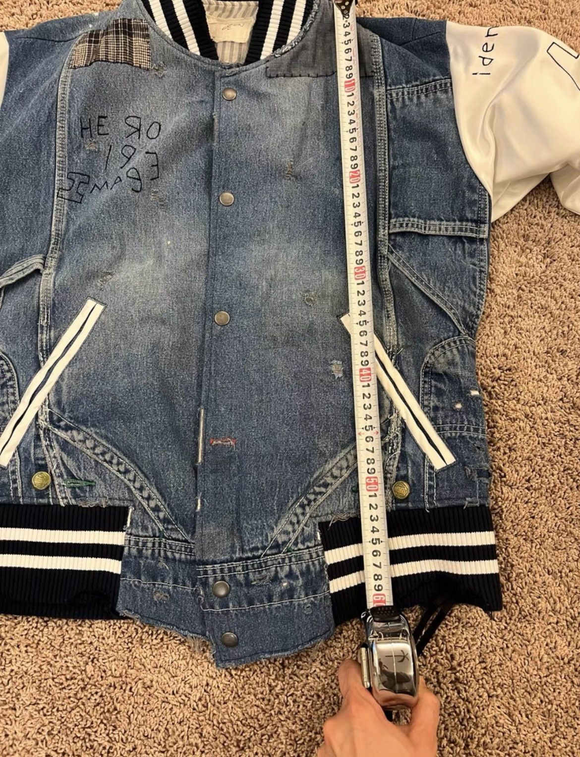 Greg Lauren Greg Lauren Bomber Jacket Size 2 Size US M / EU 48-50 / 2 - 8 Thumbnail