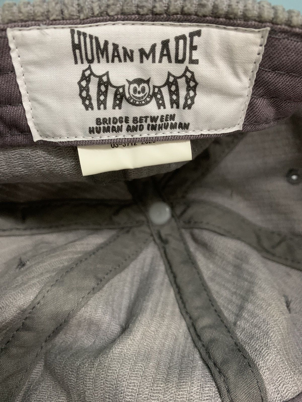 Human Made × Vintage RARE ‼️ Human Made 6-Panel Twill Corduroy Cap Size ONE SIZE - 6 Thumbnail