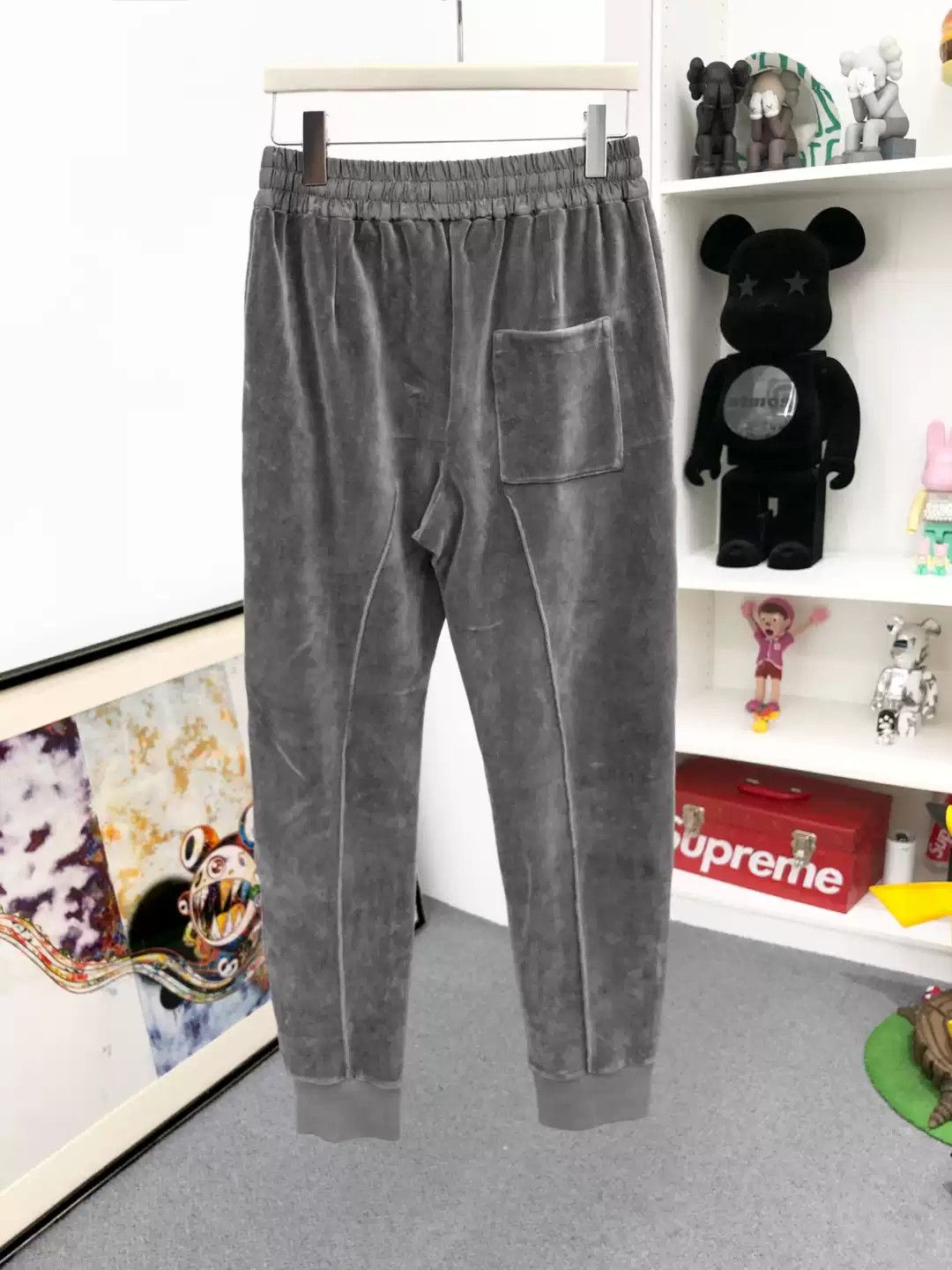 Haider Ackermann Haider Ackermann Velvet Sweat Pant Size M Size US 32 / EU 48 - 2 Thumbnail