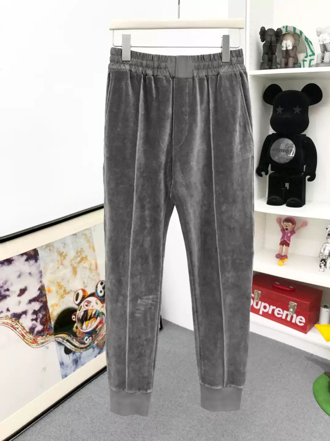 Haider Ackermann Haider Ackermann Velvet Sweat Pant Size M Size US 32 / EU 48 - 1 Thumbnail