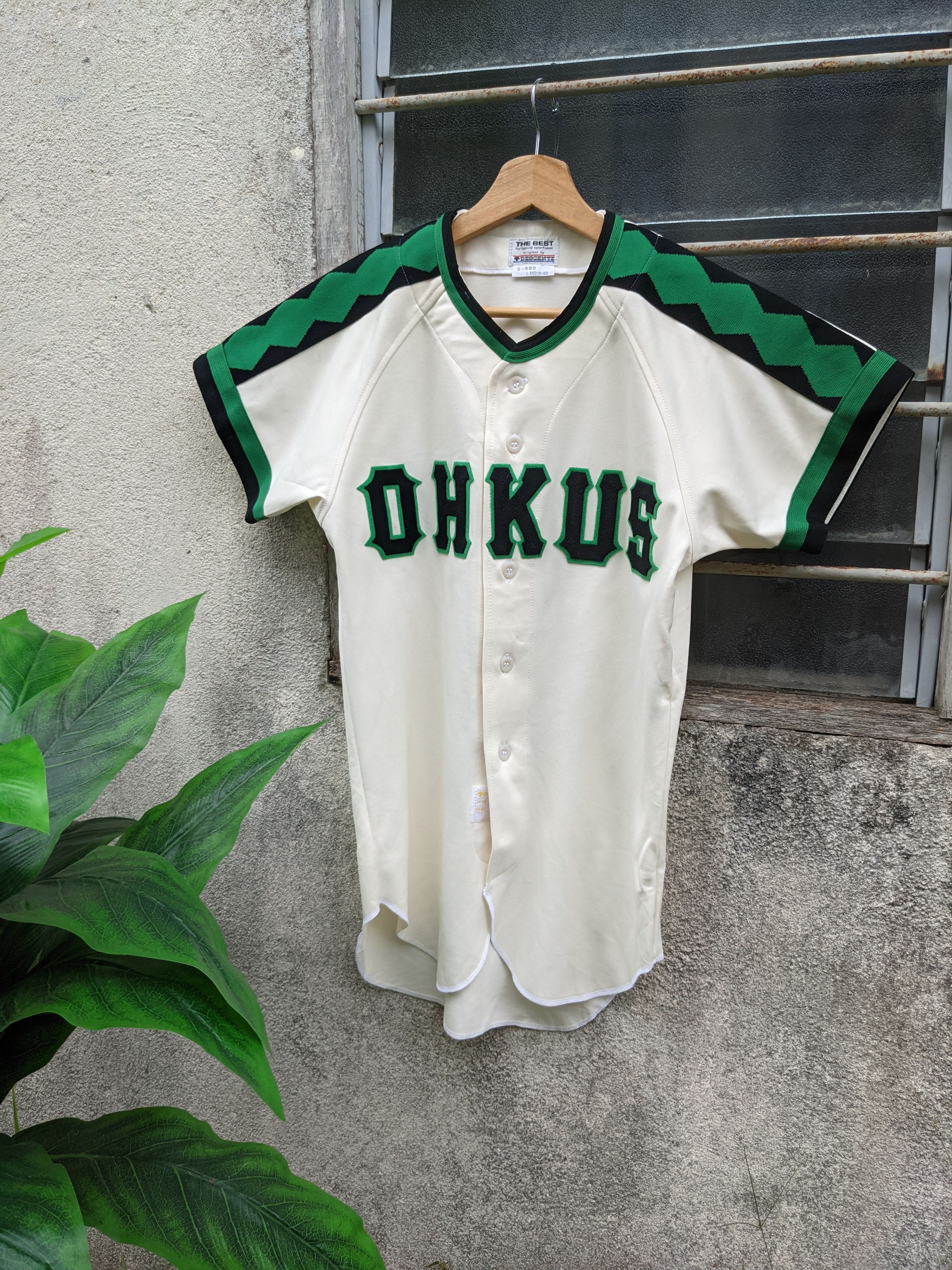 Descente × Japanese Brand × MLB ⚡️Steals⚡️Japanese Baseball OHKUS Descente Jersey Size US M / EU 48-50 / 2 - 1 Thumbnail