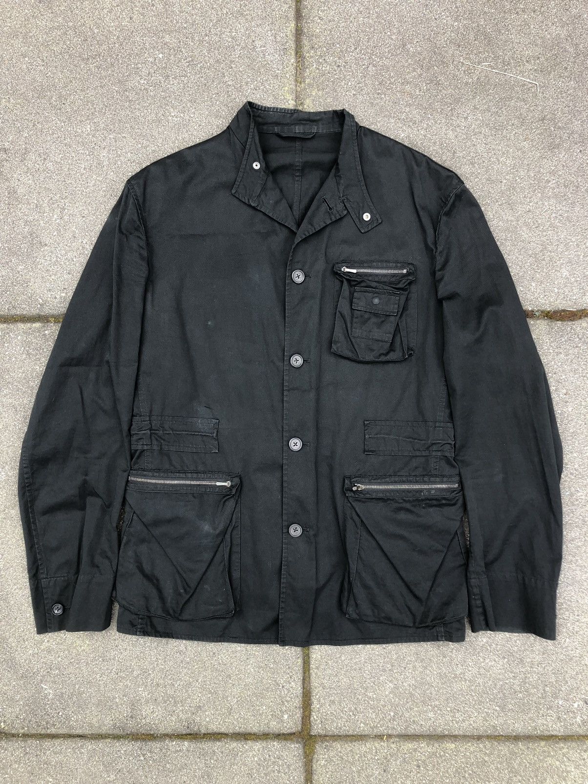 Jil Sander Early 2000s jil sander cargo military work jacket Size US M / EU 48-50 / 2 - 1 Thumbnail