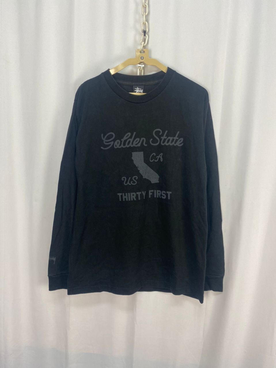 Stussy “Golden state thirty first “ printed stussy long sleeve Size US M / EU 48-50 / 2 - 7 Thumbnail