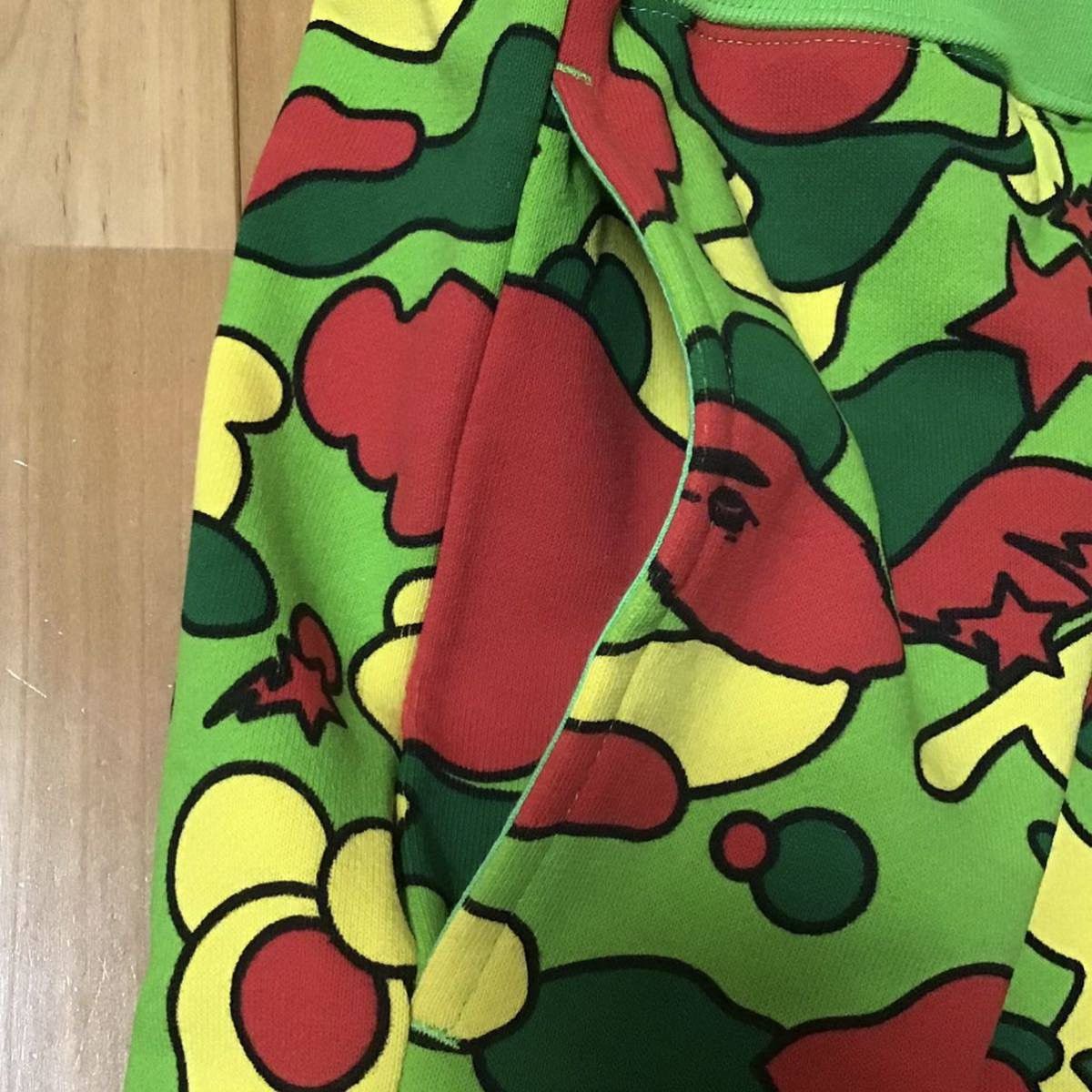Bape BAPE PSYCHE CAMO sweat shorts STA camo ape ★size XL Size US 36 / EU 52 - 4 Thumbnail
