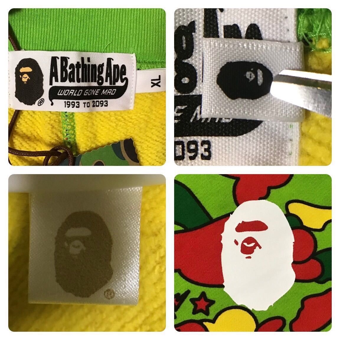 Bape BAPE PSYCHE CAMO sweat shorts STA camo ape ★size XL Size US 36 / EU 52 - 6 Thumbnail