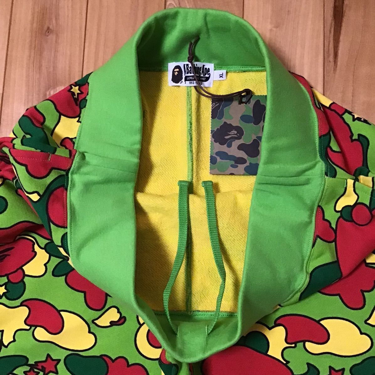 Bape BAPE PSYCHE CAMO sweat shorts STA camo ape ★size XL Size US 36 / EU 52 - 3 Thumbnail