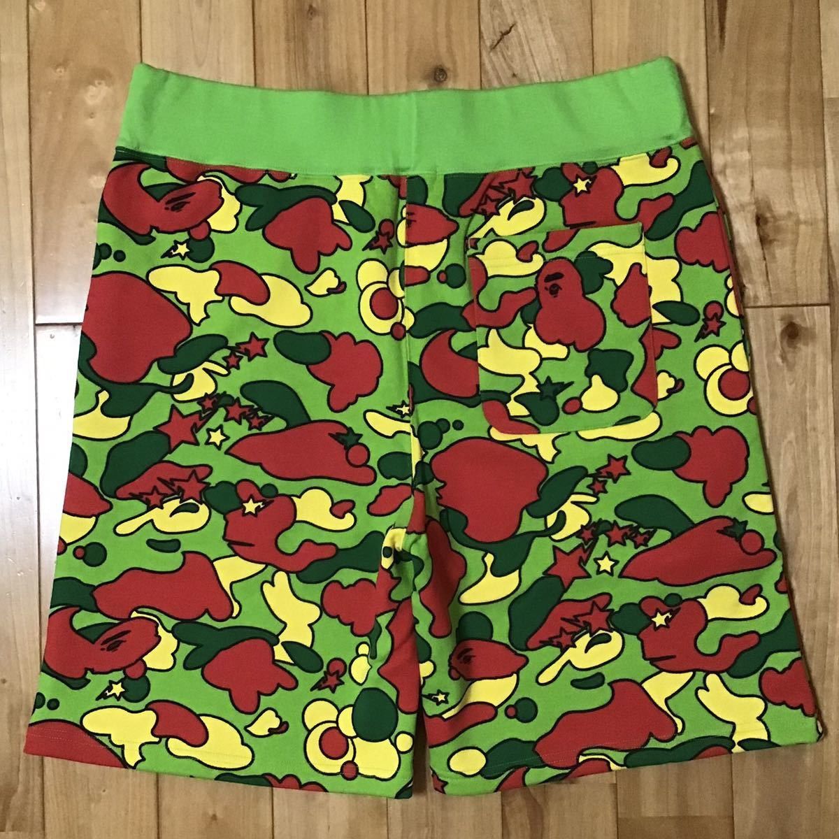 Bape BAPE PSYCHE CAMO sweat shorts STA camo ape ★size XL Size US 36 / EU 52 - 2 Thumbnail