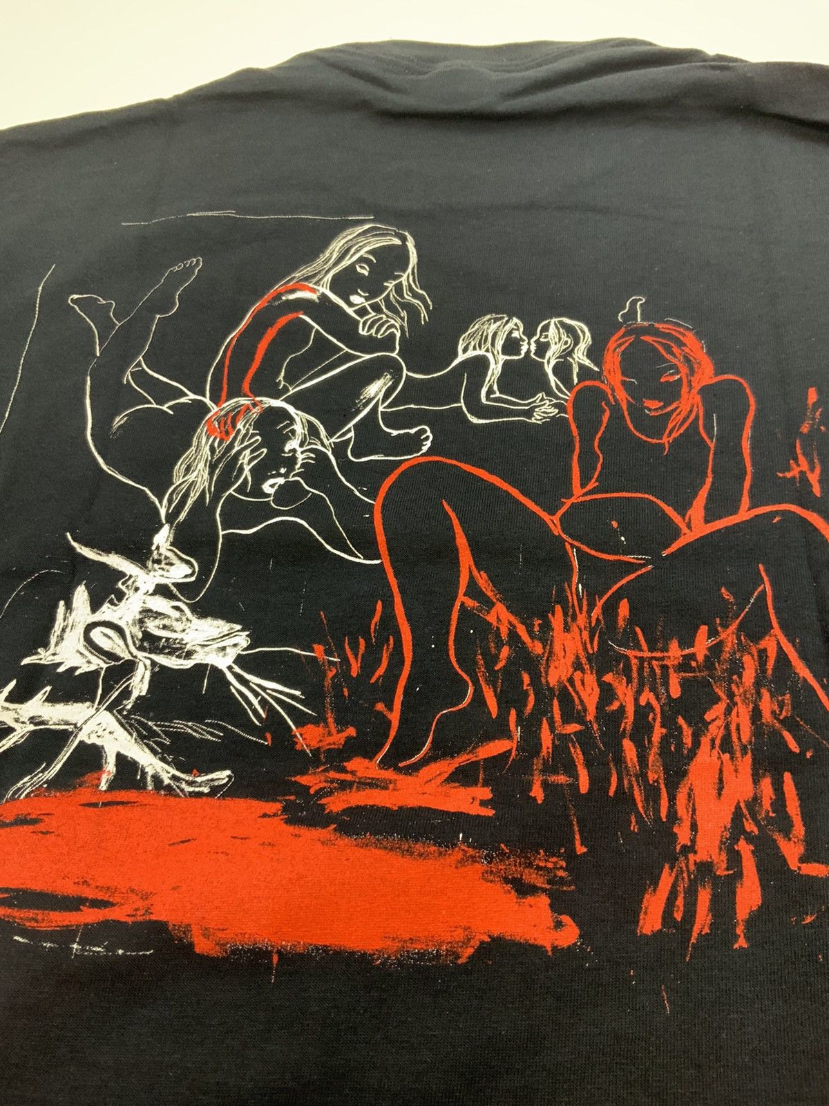 Supreme 2019 Supreme Rita Ackermann Heroines Tee Shirt Navy Small Size US S / EU 44-46 / 1 - 6 Thumbnail
