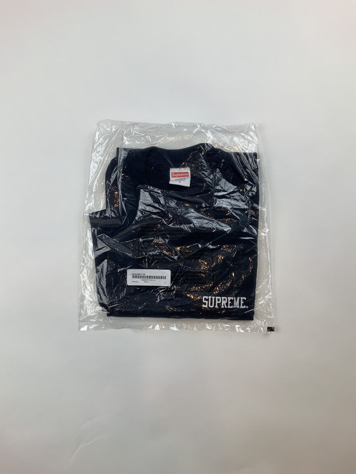 Supreme 2019 Supreme Rita Ackermann Heroines Tee Shirt Navy Small Size US S / EU 44-46 / 1 - 7 Thumbnail