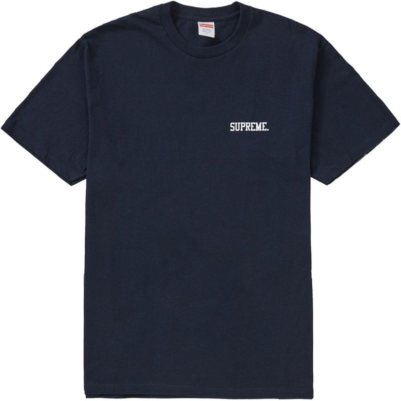 Supreme 2019 Supreme Rita Ackermann Heroines Tee Shirt Navy Small Size US S / EU 44-46 / 1 - 8 Thumbnail