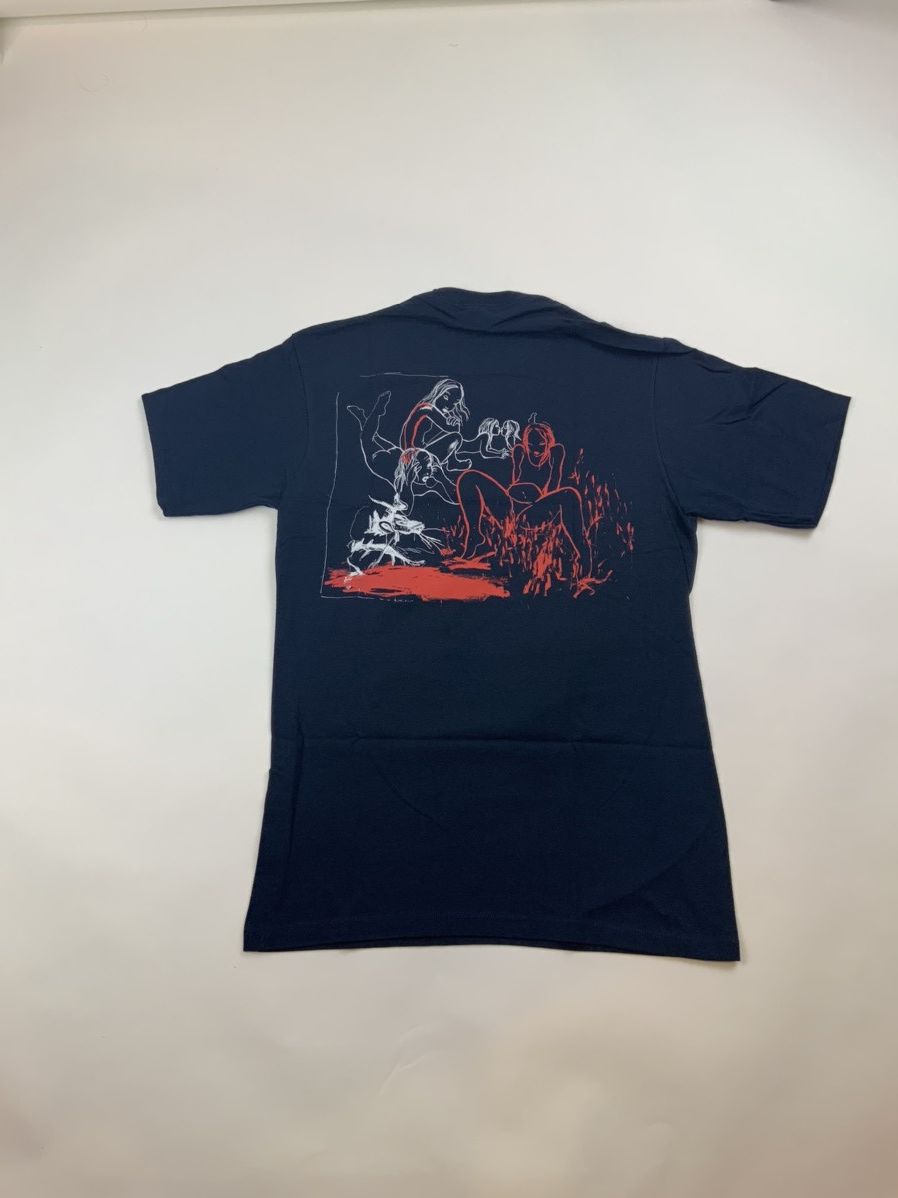 Supreme 2019 Supreme Rita Ackermann Heroines Tee Shirt Navy Small Size US S / EU 44-46 / 1 - 5 Thumbnail