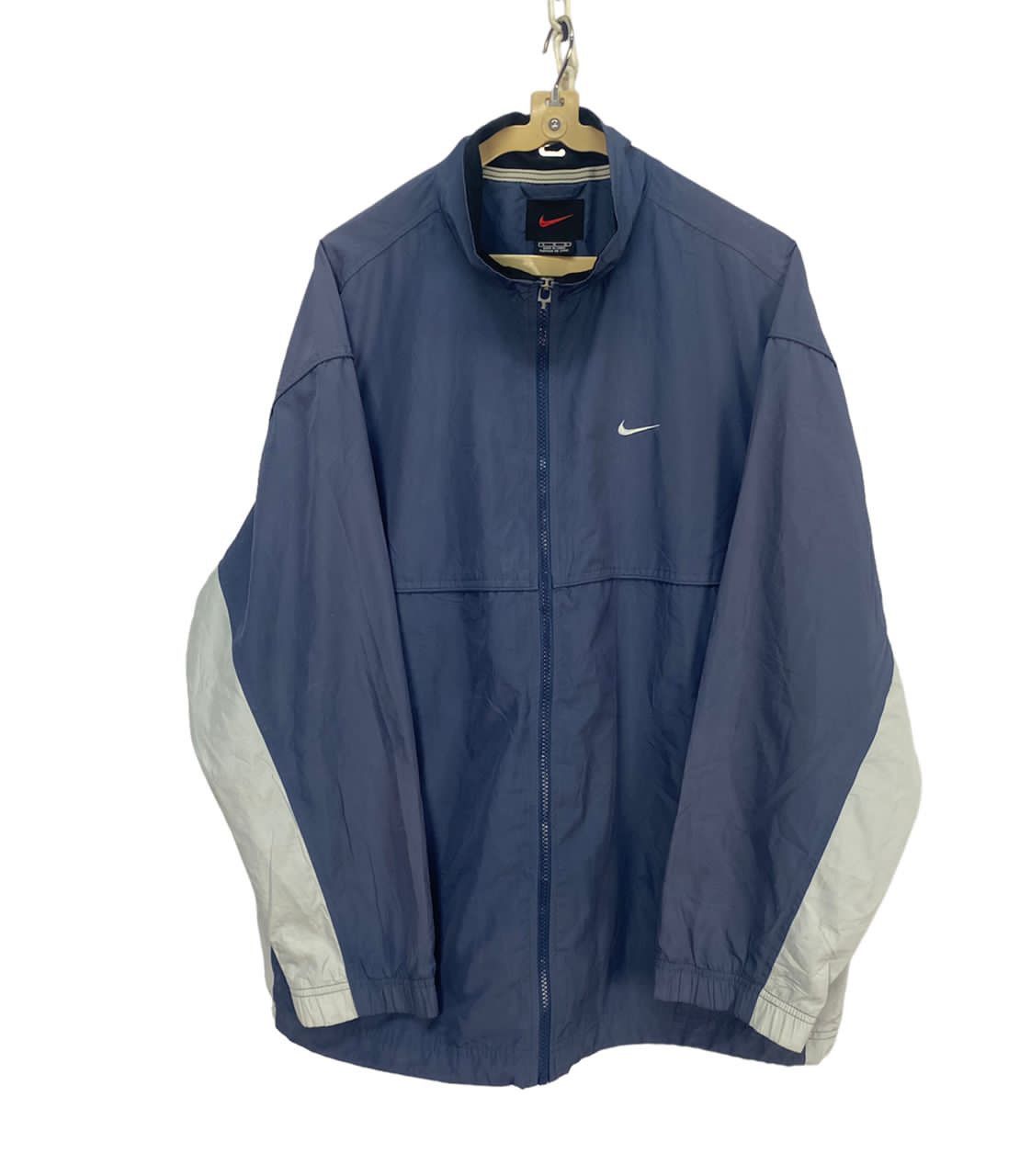 Nike × Vintage Vintage nike small swoosh zipper jacket Size US XL / EU 56 / 4 - 2 Thumbnail