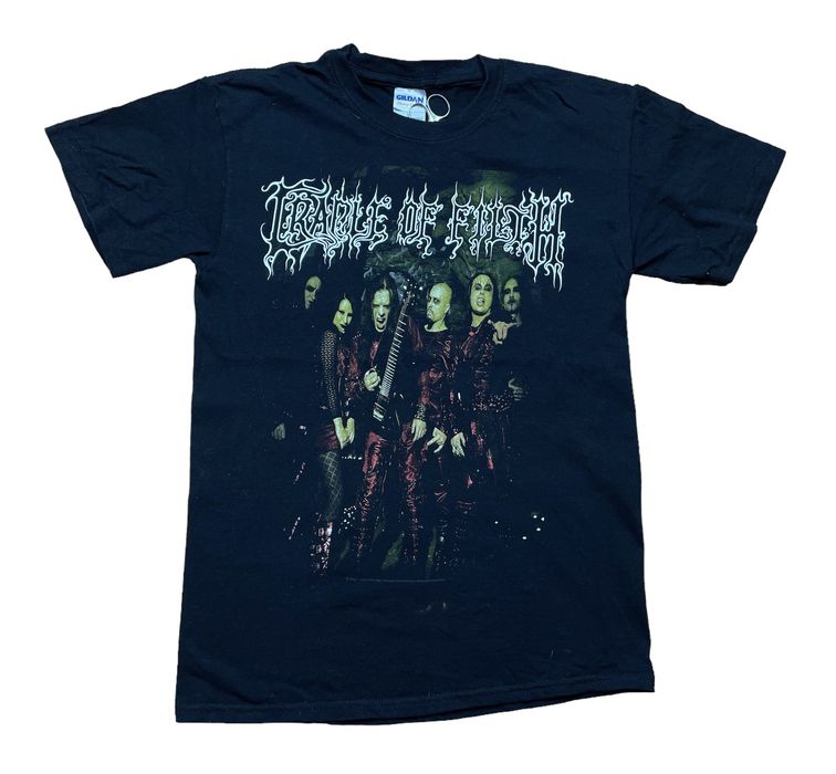 Vintage Vintage Cradle Of Filth Shirt Jersey Tee Rare Band Metal | Grailed