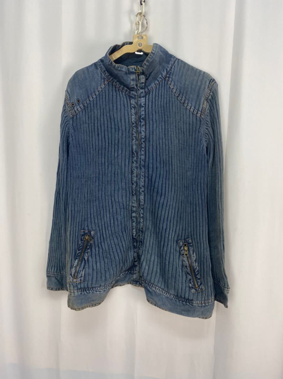 Japanese Brand × Vintage Vintage distressed zipper jacket by collections K Size US M / EU 48-50 / 2 - 7 Thumbnail