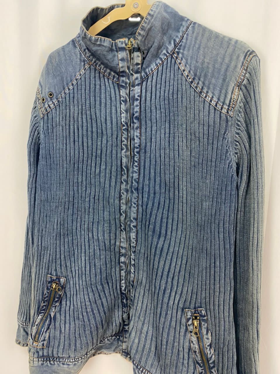Japanese Brand × Vintage Vintage distressed zipper jacket by collections K Size US M / EU 48-50 / 2 - 5 Thumbnail