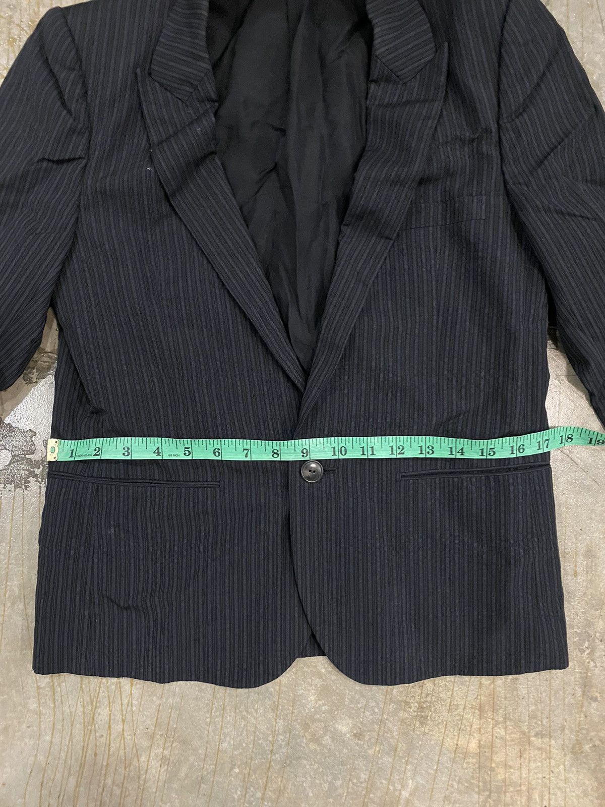 Number (N)ine 2004 Wool Rayon single button blazer Size US S / EU 44-46 / 1 - 13 Thumbnail