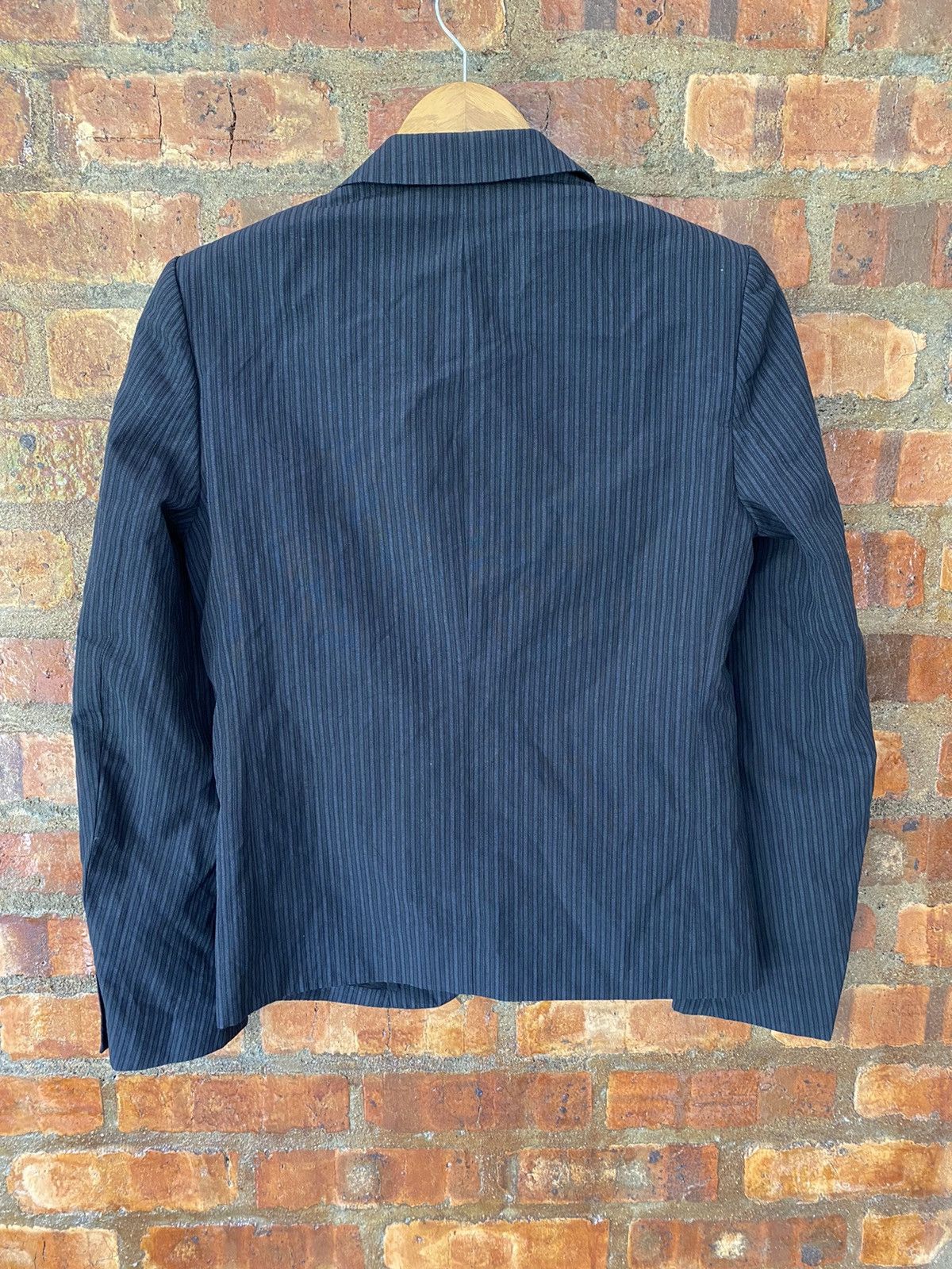 Number (N)ine 2004 Wool Rayon single button blazer Size US S / EU 44-46 / 1 - 8 Thumbnail