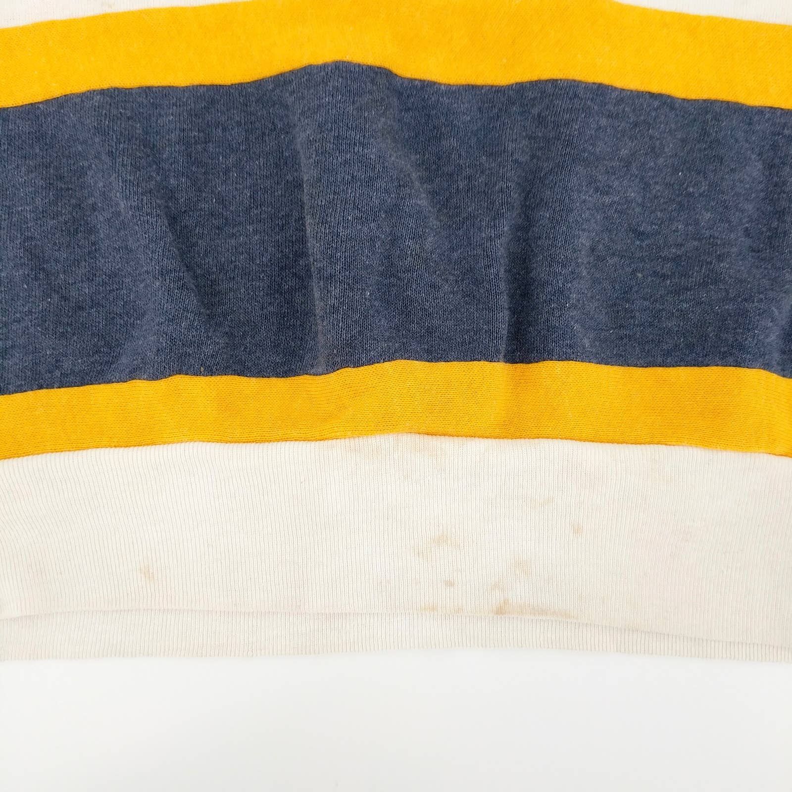 Vintage Vintage NOTRE DAME Fighting Irish Stripe Sweatshirt 80s NCAA Size US S / EU 44-46 / 1 - 7 Thumbnail
