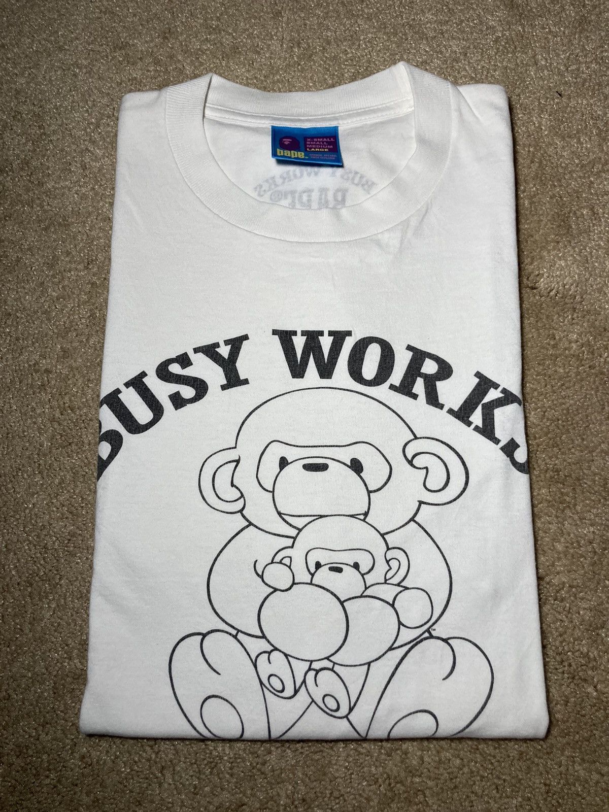 Bape 2006 Bape Baby Milo Bear Care Tee Nigo OG Fuct Rip 90s | Grailed