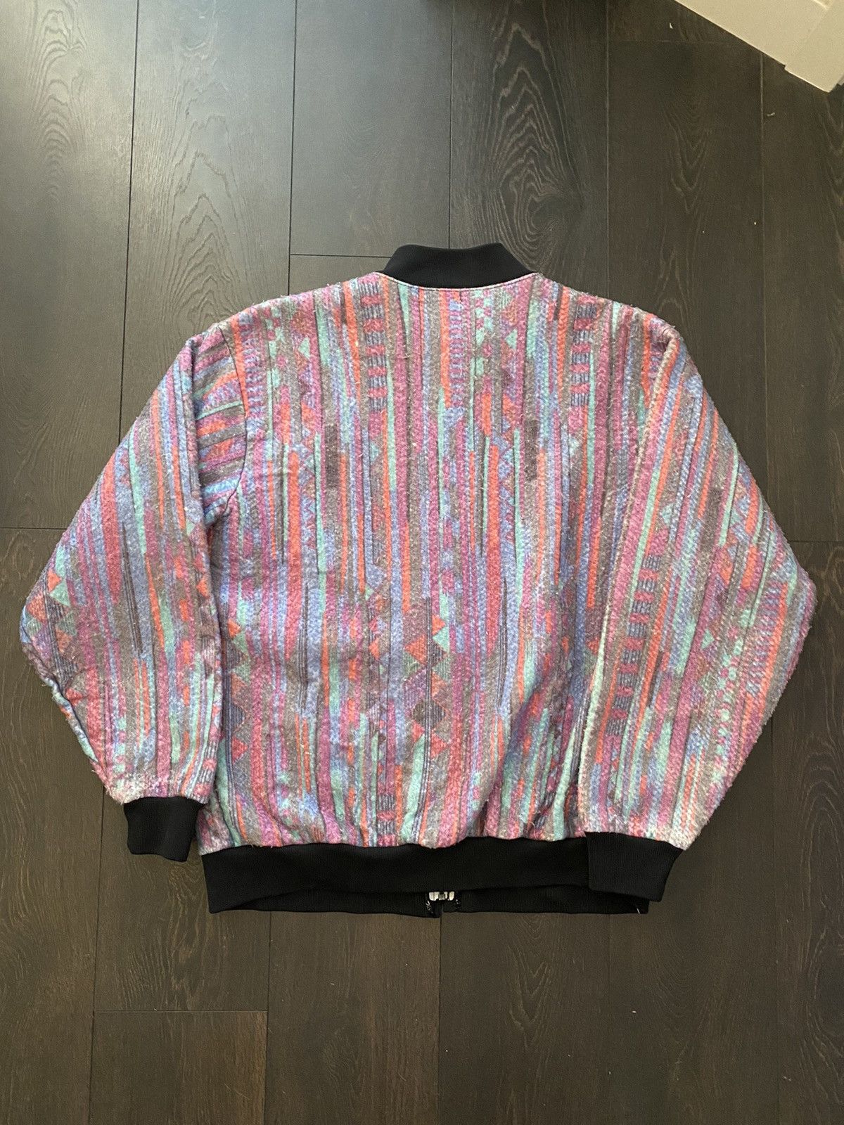 Carhartt × Vintage RARE Vintage 🔥Carhartt Workwear Aztec print Jacket Size US XL / EU 56 / 4 - 4 Thumbnail