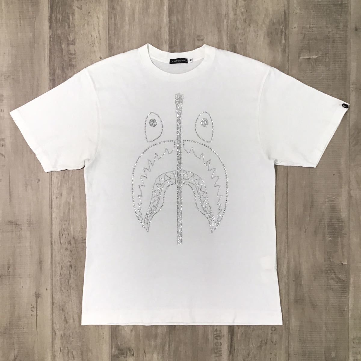 Bape Swarovski Tee | Grailed