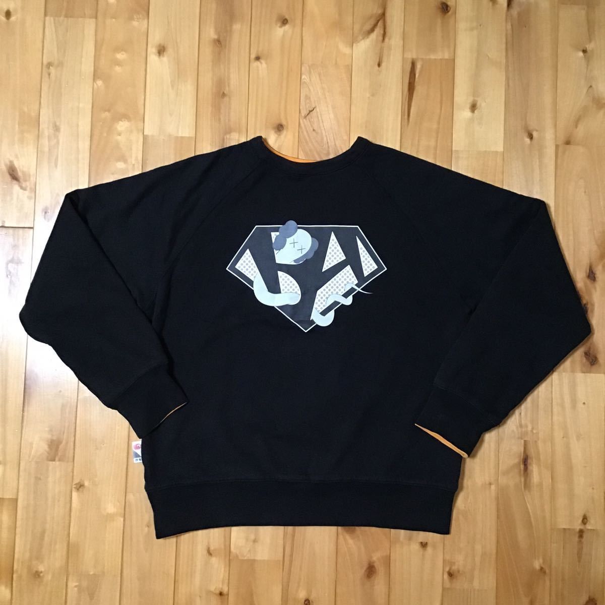 Bape × Kaws × Nigo 🔥Reversible🔥 KAWS × BAPE LOGO sweat shirt a bathing ape NIGO Size US M / EU 48-50 / 2 - 2 Thumbnail