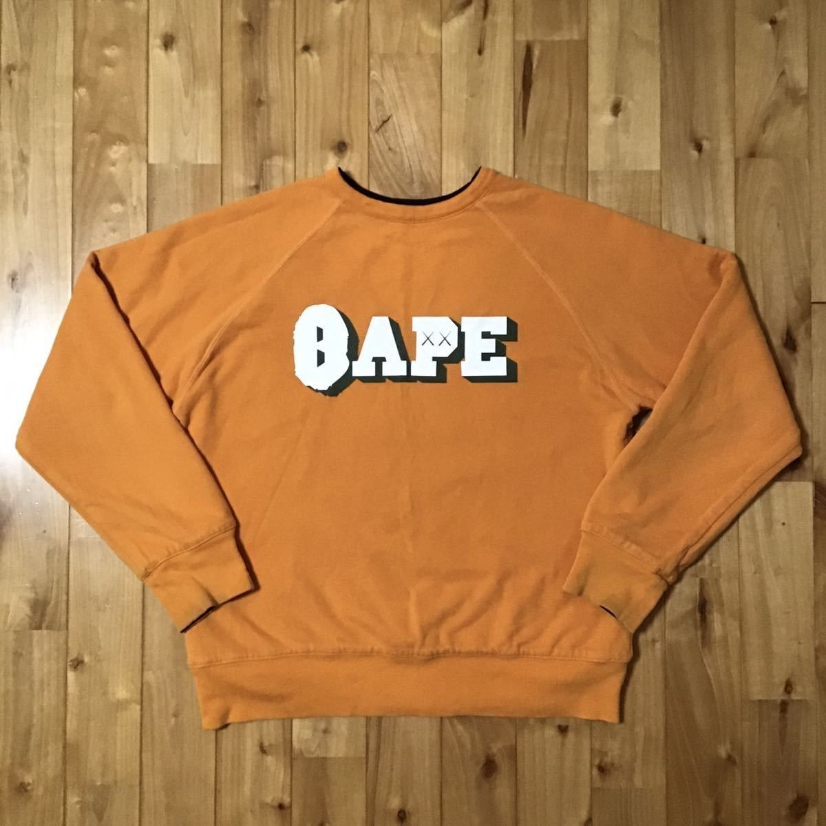 Bape × Kaws × Nigo 🔥Reversible🔥 KAWS × BAPE LOGO sweat shirt a bathing ape NIGO Size US M / EU 48-50 / 2 - 3 Thumbnail